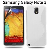  Gumijasti / gel etui S-Line za Samsung Galaxy Note 3 - beli Cene