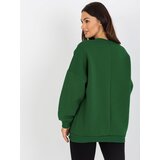 FANCY Sweatshirt-FA-BL-8127.80P-dark green | Shoptok.si