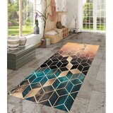  Staza sa gumenom podlogom 80x200cm - 3D kocke zeleno-zlatni, SH-015 | ePonuda.com