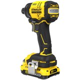 Stanley SFMCF811D1T-QW 18V brezkrtacni z akumulatorski udarni vijacnik V20, 1 x vkljucno 2,0Ah akumulatorjem, | Shoptok.si