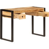 Radni stol s 2 ladice od masivnog drva manga 110 x 50 x 77 cm | shoptok.hr