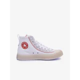 Converse White Mens Ankle Sneakers Chuck Taylor All Star CX Ex - Men