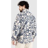 Quiksilver Clean Coast Fz Jakna iz flisa china blue desert checker | Shoptok.si