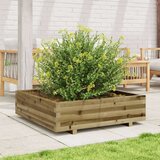  Vrtna sadilica 90x90x26 5 cm od impregnirane borovine | shoptok.hr