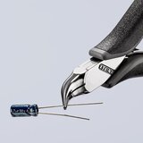 Knipex klešta za elektroniku sa poluokruglim čeljustima 115mm - pod 45° (35 42 115 esd)