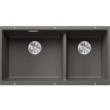 Blanco sudoper SUBLINE 480/320-U InFino SILGRANIT VULKAN SIVA, bez dalj.upr. | shoptok.hr