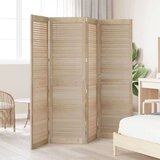  Vrata omare z vrati 4 pcs Naravna 201 x 2,1 x 49,5 cm, (5000131138) | Shoptok.si