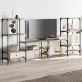 TV ormarić boja hrasta sonome 206,5x28,5x95cm konstruirano drvo | shoptok.hr