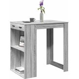  Barski stol sivi 102x70x103,5 cm od konstruiranog drva | shoptok.hr