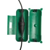 Heitronic 21045 Kutija s priključkom Zelena Cijene