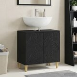  Kupaonski ormarić za sudoper DELFT Crna 59 5 x 31 5 x 59 cm - Crna | shoptok.hr