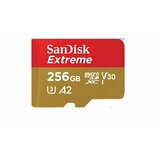 Sandisk memorijska kartica sdxc 256GB extreme micro 190MB/s uhs-i Class10 U3 V30+Adap. 67787 Cene