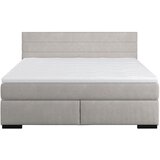 CARRYHOME POSTELJA BOXSPRING x , les, umetna masa, tekstil siva | Shoptok.si
