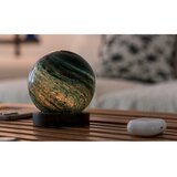 Gingko LED namizna svetilka v temni naravni barvi s steklenim senčilom (višina 13 cm) Stellar Ocean – | Shoptok.si
