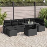  Sjedeća garnitura za vrt 8 kom. Poli ratan 287 x 122 x 85 cm | shoptok.hr
