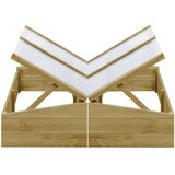  Staklenici 2 kom od impregnirane borovine 100 x 50 x 35 cm | shoptok.hr