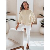 DStreet Damski sweter zapinany SELINA ecru | shoptok.hr