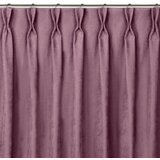  Curtain MILANA color lilac style classic flex 9.5 cm with double pleat chenille 140x270 HOMEDE | shoptok.hr