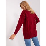 Wool Fashion Italia Sweater-AT-SW-2241.36P-burgundy | Shoptok.si