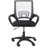 Shumee Topeshop FOTEL MORIS SZARY office /computer chair Padded seat Mesh backrest | shoptok.hr