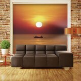  Tapeta - Sunset with fishing boat 200x154 Cijene