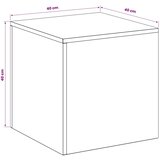  Stalak za biljke 2 pcs Maslinastozelena 40 x 40 x 40 cm Čelik - Maslinastozelena 2x (40 x 40 x 40 cm) | shoptok.hr