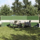  Vjetrobran za kampiranje zeleni 490x123 cm vodootporni | shoptok.hr