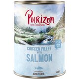  6 x 200 g / 400 g Purizon Adult po poskusni ceni - Piščančji file z lososom (6 x 400 g) | shoptok.hr