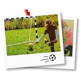  Nogometni gol 180 x 120 x 60 cm ns-464 crno-bijeli | shoptok.hr