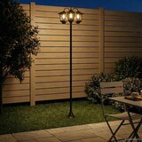 Lampa sa tri glave Crna 16 x 16 x 187 cm Aluminij i ABS | shoptok.hr