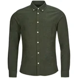 Only & Sons ONSNIKO LS MELANGE SHIRT Kaki