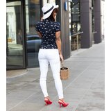 Gemre Navy blue women's short-sleeve shirt Nedia | shoptok.hr