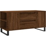 vidaXL Klubska mizica rjavi hrast 102x44,5x50 cm inženirski les, (20908294) | Shoptok.si