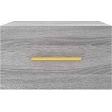 Zidni noćni ormarići 2 kom boja sivog hrasta sonome 35x35x20 cm | shoptok.hr