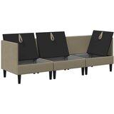  Set namještaja za dnevni boravak 3 pcs Kaki Tkanina | Eponuda.com