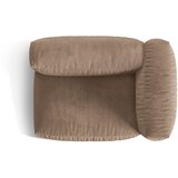 Micadoni Svetlo rjav modul za sedežno garnituro iz tkanine bouclé (desni kot) Martina – Home | Shoptok.si