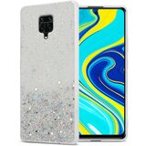 Cadorabo Ohišje, združljivo z Xiaomi RedMi NOTE 9 PRO / NOTE 9S in prozorna z bleščicami - Zaščitni ovitek iz prožnega silikona TPU s svetlečimi bleščicami, (20860156) | Shoptok.si