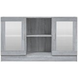  Vitrina boja sivog hrasta sonome 120 x 30,5 x 70 cm drvena | Eponuda.ba