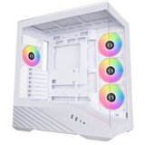 Lian Li Računalniško ohišje Vector V100, ATX, Midi-Tower, kaljeno steklo, belo | Shoptok.si