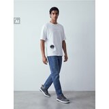 Sinsay Pamučna majica s printom | shoptok.hr
