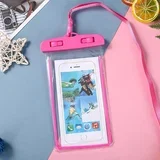 Vodoodporen ovitek za mobilni telefon - Varno shranjevanje vašega telefona Roza