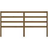  Uzglavlje za krevet boja meda 206 x 4 x 100 cm masivna borovina | shoptok.hr