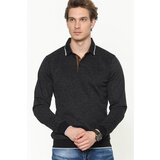 Dewberry 1038 MENS SWEATSHIRT-PLAIN BLACK | Shoptok.si