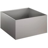  Vrtna saksija Rđa 60 x 60 x 30 cm Otporni čelik - Otporni čelik 60 x 60 x 30 cm 1 | shoptok.hr