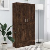 Ormarić za knjige boja dimljenog hrasta 82,5x30,5x150 cm drveni | shoptok.hr