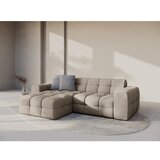 Micadoni Rjava kotna sedežna garnitura z ležalnikom (levi kot) Kendal – | Shoptok.si
