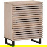vidaXL Komoda bijela 60 x 34 x 75 cm od masivnog drva manga | shoptok.hr