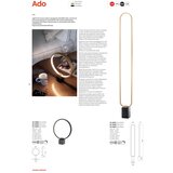  Redo 01-3062 - LED prigušiva stajaća lampa ADO LED/24W/230V zlatna | Eponuda.com