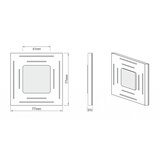  LDST SP-01-SC-BC8 - Rasveta za stepenište SPACE 8xLED/1,2W/230V | Eponuda.com