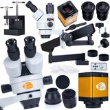 Rosfix SET TRINOKULARNI STEREOSKOPSKI MIKROSKOP NEPTUNE PRO + KAMERA 12MP | ZOOM 7–45X, HDMI, C-MOUNT, (5000036394) | Shoptok.si